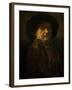 Self Portrait in a Furcoat with Goldchain and Earring, 1655-Rembrandt van Rijn-Framed Giclee Print