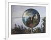 Self portrait in a glass ball, 1918-Axel Hjalmar Ender-Framed Giclee Print