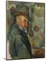 Self-Portrait in a Hat-Paul Cézanne-Mounted Giclee Print