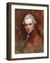 Self Portrait in a Red Coat, C.1770-George Romney-Framed Giclee Print