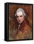Self Portrait in a Red Coat, C.1770-George Romney-Framed Stretched Canvas