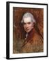 Self Portrait in a Red Coat, C.1770-George Romney-Framed Giclee Print