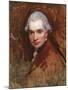 Self Portrait in a Red Coat, C.1770-George Romney-Mounted Giclee Print