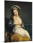 Self Portrait in a Turban with Her Child, 1786-Elisabeth Louise Vigee-LeBrun-Mounted Giclee Print