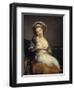 Self-Portrait in a Turban with Her Child by Elisabeth Louise Vigee-Lebrun-null-Framed Photographic Print