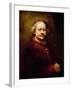 Self Portrait in at the Age of 63, 1669-Rembrandt van Rijn-Framed Giclee Print