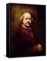 Self Portrait in at the Age of 63, 1669-Rembrandt van Rijn-Framed Stretched Canvas