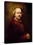 Self Portrait in at the Age of 63, 1669-Rembrandt van Rijn-Stretched Canvas