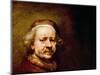 Self Portrait in at the Age of 63, 1669-Rembrandt van Rijn-Mounted Giclee Print
