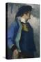 Self-Portrait in Bretonnian Garb, C.1904-Franz Marc-Stretched Canvas