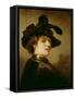 Self Portrait in Fancy Dress, 1635-36-Rembrandt van Rijn-Framed Stretched Canvas