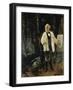 Self-Portrait in Forest of Fontainebleau-Giuseppe Palizzi-Framed Giclee Print