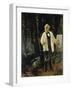 Self-Portrait in Forest of Fontainebleau-Giuseppe Palizzi-Framed Giclee Print