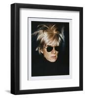 Self-Portrait in Fright Wig, 1986-Andy Warhol-Framed Art Print