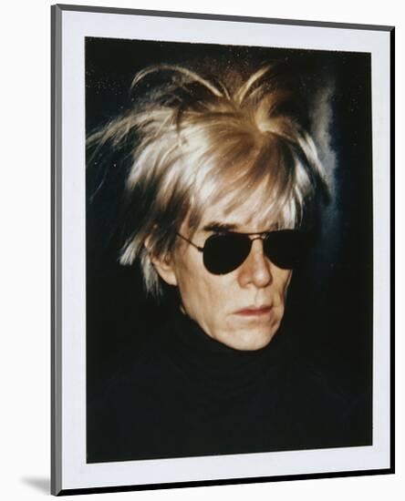 Self-Portrait in Fright Wig, 1986-Andy Warhol-Mounted Art Print
