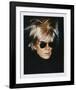 Self-Portrait in Fright Wig, 1986-Andy Warhol-Framed Art Print