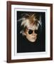 Self-Portrait in Fright Wig, 1986-Andy Warhol-Framed Art Print