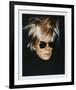 Self-Portrait in Fright Wig, 1986-Andy Warhol-Framed Art Print