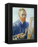 Self-Portrait in front of the Easel, c.1888-Vincent van Gogh-Framed Stretched Canvas