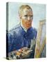 Self-Portrait in front of the Easel, c.1888-Vincent van Gogh-Stretched Canvas