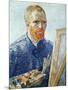 Self-Portrait in front of the Easel, c.1888-Vincent van Gogh-Mounted Giclee Print