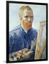 Self-Portrait in front of the Easel, c.1888-Vincent van Gogh-Framed Giclee Print