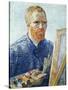Self-Portrait in front of the Easel, c.1888-Vincent van Gogh-Stretched Canvas
