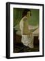 Self Portrait in Front of the Easel, circa 1828-Victor Emil Janssen-Framed Giclee Print