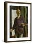 Self Portrait in His Studio, 1893-Arnold Böcklin-Framed Giclee Print