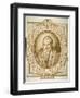 Self Portrait in Old Age, with Simulated Enframement-Bartolomeo Passarotti-Framed Giclee Print