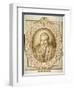 Self Portrait in Old Age, with Simulated Enframement-Bartolomeo Passarotti-Framed Giclee Print