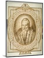 Self Portrait in Old Age, with Simulated Enframement-Bartolomeo Passarotti-Mounted Giclee Print