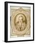 Self Portrait in Old Age, with Simulated Enframement-Bartolomeo Passarotti-Framed Giclee Print
