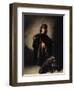 Self Portrait in Oriental Costume, 1631-Rembrandt van Rijn-Framed Giclee Print