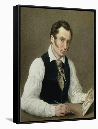 Self Portrait in Peter Prison, 1836-Nikolai Alexandrovich Bestuzhev-Framed Stretched Canvas