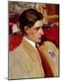 Self Portrait in Profile-Joaquín Sorolla y Bastida-Mounted Giclee Print