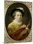 Self Portrait in Renaissance Costume-Jean-Honoré Fragonard-Mounted Giclee Print