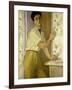 Self Portrait in the Bird Room, 1952-Peter Samuelson-Framed Giclee Print