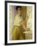 Self Portrait in the Bird Room, 1952-Peter Samuelson-Framed Giclee Print