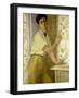 Self Portrait in the Bird Room, 1952-Peter Samuelson-Framed Giclee Print