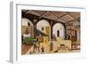 Self-Portrait in the Interior of His House-Orneore Metelli-Framed Giclee Print