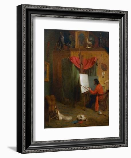 Self Portrait in the Studio-William Holbrook Beard-Framed Giclee Print