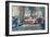 Self-Portrait: Interior of my New York Apartment, 1927-George Luks-Framed Giclee Print