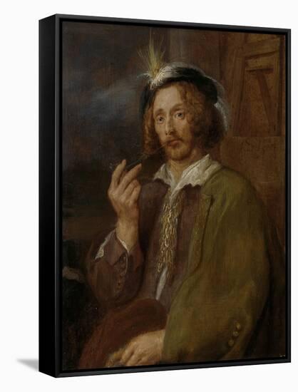 Self-Portrait, Jan Davidsz. De Heem.-Jan Davidsz de Heem-Framed Stretched Canvas