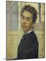 Self-Portrait, Madrid 1878-Ferdinand Hodler-Mounted Giclee Print