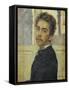 Self-Portrait, Madrid 1878-Ferdinand Hodler-Framed Stretched Canvas