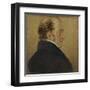 Self-Portrait, Mattheus Ignatius Van Bree-Mattheus Ignatius van Bree-Framed Art Print