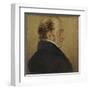 Self-Portrait, Mattheus Ignatius Van Bree-Mattheus Ignatius van Bree-Framed Art Print