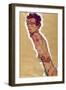 Self Portrait Nude, 1910-Egon Schiele-Framed Giclee Print