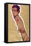 Self Portrait Nude, 1910-Egon Schiele-Framed Stretched Canvas